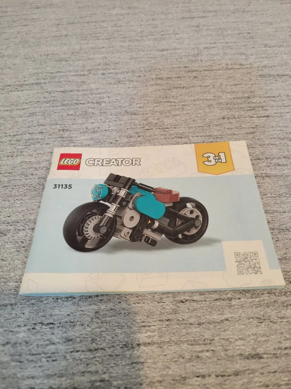 Lego Creator 3 in 1 Vintage Motorcycle 31135